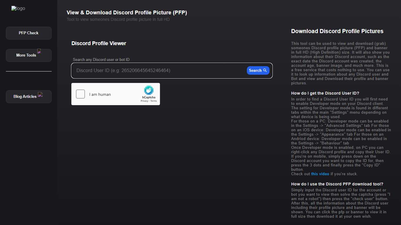 Discord Profile Picture Viewer - Download Discord Profile Picture and Banner at Full Size